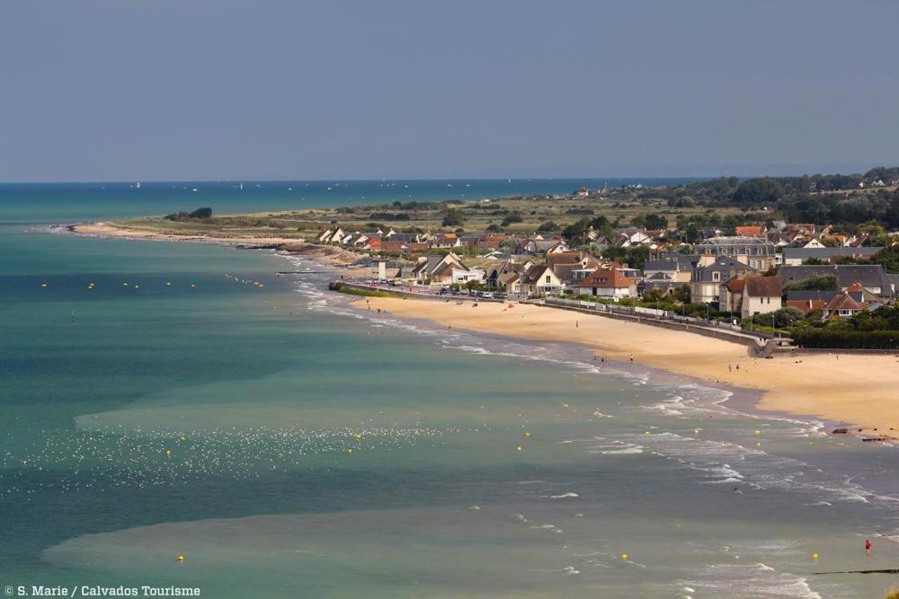 Les Pommiers Duplex Cosy Tout Confort Dans Maison Neuve Avec Terrasse Entree Independante 5 Mn De Bayeux Et 10 Mn Plage Du Debarquement Sommervieu Exterior foto