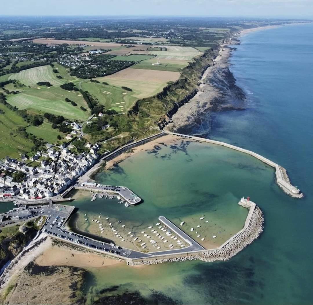 Les Pommiers Duplex Cosy Tout Confort Dans Maison Neuve Avec Terrasse Entree Independante 5 Mn De Bayeux Et 10 Mn Plage Du Debarquement Sommervieu Exterior foto